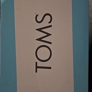 Toms white and pink platform shoes